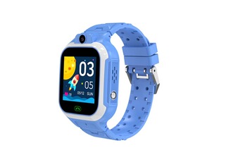 Montre connectée GENERIQUE Téléphone pour enfants 4G GPS localisation DH15 bleu