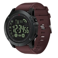 Generique Rouge Smart Bluetooth Casque Montre Spovan Moyen Casual Imperméable Extérieur