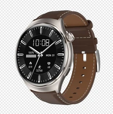 Montre connectée GENERIQUE Smartbluetooth bracelet BM06 en cuir argenté sport pour un sommeil sain