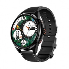Montre connectée GENERIQUE Smartbluetooth bracelet BM051 cuir noir sport ecg météo