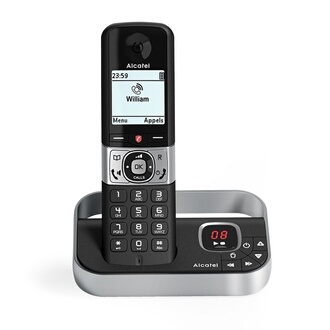 Téléphone sans fil DECT avec répondeur pour Sénior