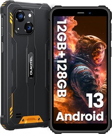 Smartphone Oukitel WP32 Telephone Portable 12GO 128GO 6300mAh,Octa-Core 6 HD+ Android 13 20MP Caméra Primaire WiFi GPS NFC OTG dual sim 4G -Vert