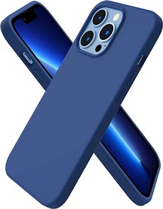 Coque et étui téléphone mobile XEPTIO Coque protection pour Apple iPhone 16 5G silicone souple bleue Antichoc