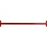 Barres fixes d'exercice 3 pcs 125 cm acier rouge Barres fixes d'exercice 3 pcs 125 cm acier rouge