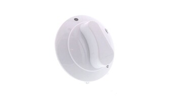Manette cuisinière Selecline , manette cuisinière gaz blanc 47*33 12h 6mm 23mm