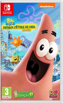 Bob l'éponge: Patrick l'Etoile de Mer Le Jeu Nintendo Switch