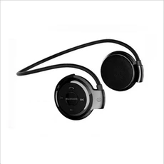 Casque audio GENERIQUE Bluetooth casque fw-8 black headwear style sans fil running sport