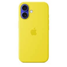 Coque en silicone avec MagSafe pour iPhone 16 - Carambole