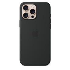 Coque en silicone avec MagSafe pour iPhone 16 Pro Max - Noir Coque en silicone avec MagSafe pour iPhone 16 Pro Max - Noir
