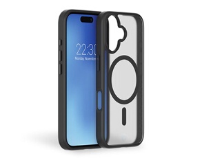 coque Air Frost avec Magsafe pour iphone 16 Noire