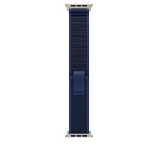 Boucle Trail bleu pour Apple Watch 49 mm Titane Naturel Taille M/L