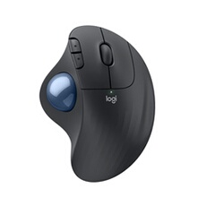 Souris Ergonomique Logitech Ergo M575S – Trackball, 2000 DPI, Bluetooth - vue 3
