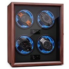 Acheter Brienz 4 remontoir de montre 4 montres 4 modes aspect bois éclairage Marron - 118,99 € Brienz 4 remontoir de montre 4 montres 4 modes aspect bois éclairage Marron - reconditionné disponible sur Darty