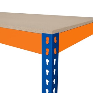 Établis MonsterShop Établi 180 x 60 x 90cm à 2 Niveaux Atelier Garage Établis MonsterShop Établi 180 x 60 x 90cm à 2 Niveaux Atelier Garage