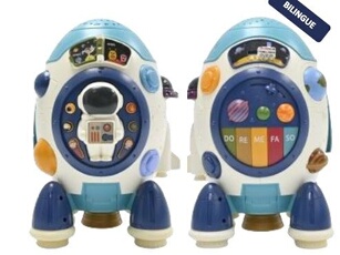 Jeu éducatif et électronique Jupiter ma fusée interactive bilingue