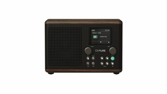 Radio Bluetooth port USB Classic H4 noir cafe