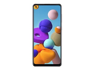 Galaxy A21s - 4G smartphone - double SIM - RAM 3 Go / Mémoire interne 32 Go - microSD slot - Ecran LCD - 6.5" - 1600 x 720 pixels - 4x caméras
