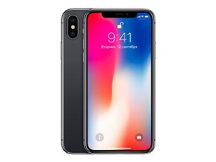 iPhone X - 4G smartphone / Mémoire interne 64 Go - écran OEL - 5.8" - 2436 x 1125 pixels - 2x caméras arrière 12 MP, 12 MP - 2x front cameras 7 MP -
