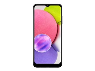 Galaxy A03s - 4G smartphone - double SIM - RAM 3 Go / Mémoire interne 32 Go - microSD slot - Ecran LCD - 6.5" - 1600 x 720 pixels - 3 x caméras