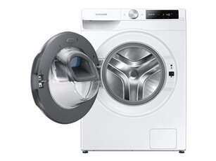 WW90T654DHE - Machine à laver - WiFi - largeur : 60 cm - profondeur : 63.5 cm - hauteur : 85 cm - chargement frontal - 9 kg - 1400 tours/min - blanc
