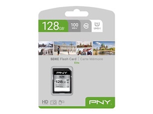 Elite - Carte mémoire flash - 128 Go - UHS-I U1 / Class10 - SDXC UHS-I