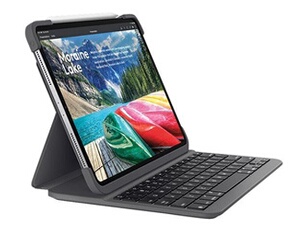 Logitech Slim Folio Pro - Clavier Et Étui - Rétroéclairé - Sans Fil - Bluetooth - Nordique - Pour Apple 11-Inch iPad Pro (1Ère Génération)