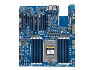 MZ32-AR0 - 1.0 - carte-mère - ATX étendu - Socket SP3 - USB 3.0 - 2 x Gigabit LAN - carte graphique embarquée
