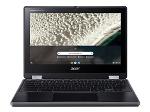 Chromebook Spin 511 R753T - Conception inclinable - Intel Celeron - N4500 / jusqu'à 2.8 GHz - Chrome OS - UHD Graphics - 4 Go RAM - 32 Go eMMC -