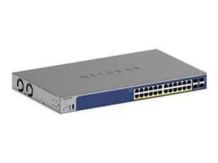 Smart GS728TXP - V3 - commutateur - L3 Lite - intelligent - 24 x 10/100/1000 (PoE+) + 4 x SFP+ - de bureau, Montable sur rack - PoE+ (190 W)