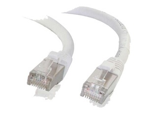 Cat6a Booted Shielded (STP) Network Patch Cable - Cordon de raccordement - RJ-45 (M) pour RJ-45 (M) - 2 m - STP - CAT 6a - moulé, sans crochet,