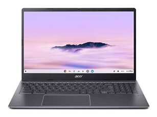 Chromebook Plus Enterprise 515 CBE595-2 - Intel Core i5 - 1335U / jusqu'à 4.6 GHz - Chrome OS - Carte graphique Intel Iris Xe - 8 Go RAM - 128 Go SSD