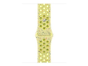 Nike - Bracelet pour montre intelligente - 40 mm - taille P/M - splash de volt