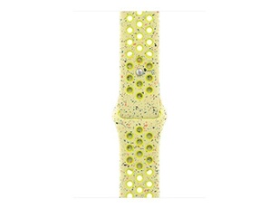 Nike - Bracelet pour montre intelligente - 46mm - taille P/M - splash de volt