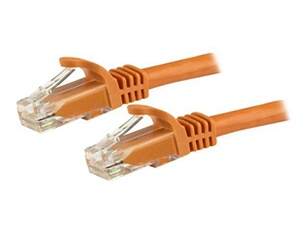 Câble réseau Cat6 Gigabit UTP sans crochet de 1m - Cordon Ethernet RJ45 anti-accroc - Câble patch Mâle / Mâle - Gris - Cordon de raccordement - RJ-45