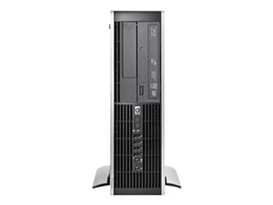 Compaq Elite 8000 - SFF Pentium E5400 - RAM 2 Go - HDD 320 Go - DVD SuperMulti - GMA 4500 - Gigabit Ethernet - mise à niveau inférieur Windows 7 Pro