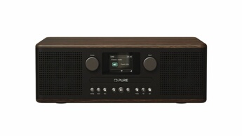 Lecteur CD stereo Bluetooth Radio Classic C-D6 noir cafe