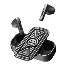 Ecouteurs YONIS Ecouteurs Bluetooth Sans Fil IPX4 Effet Lumineux Gyro 360° Anti-Sueur Argent