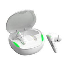 Ecouteurs YONIS Ecouteurs Bluetooth 5.1 Gaming Sans Fil Autonomie 32h Confort Ergonomique Blanc