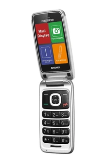 Smartphone Brondi Smartphone Contender 7,62 cm 3' Blanc Téléphone pour seniors