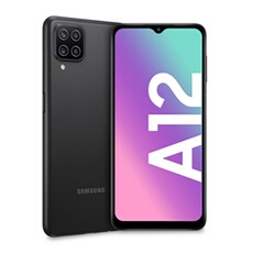Smartphone TIM Galaxy A12 16,5 cm 6.5" Double SIM Android 10.0 4G USB Type-C 4 Go 64 Go 5000 mAh Noir