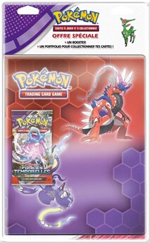 Carte à collectionner Pack Portofolio et Booster Ecarlate et Violet Forces Temporelles