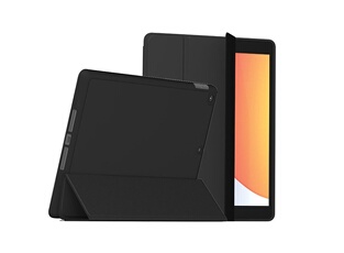Folio Slim Skin iPad 10.2 (2019/20/21 - 7/8/9th gen) Noir