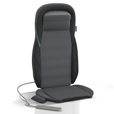 Siège de massage shiatsu 4 mains Siliconfort gel ZEN Le Siège de Massage Himalaya : Confort et Relaxation Sur Mesure avec Ajustabilité Avancée