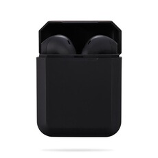 Ecouteurs YONIS Ecouteurs Bluetooth Sans Fil V5.0 HiFi Avec Boîtier De Charge Et Contrôle Tactile Noir
