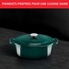 Tefal Cocotte céramique Air Soft Light 24 cm vert lichen au Tefal Cocotte céramique Air Soft Light 24 cm vert lichen au