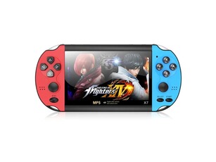 Console rétrogaming szsmart Console rétrogaming X7 4.3 8G, 10000 jeux de mains