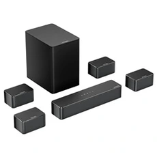 Barre de son Ultimea Kit de haut-parleurs pour barre de son et caisson de basses Poseidon D70 7.1 canaux égaliseur 10 bandes 121 matrices d'égalisation prédéfinies