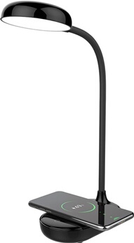 induction 15W + lampe de table Glo Noir