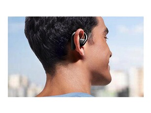 Ecouteurs Anker Soundcore AeroFit - Écouteurs sans fil avec micro - oreille dégagée - montage sur l'oreille - Bluetooth - noir