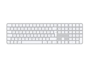 Magic Keyboard with Touch ID and Numeric Keypad - Clavier - USB-C - sans fil - Bluetooth - QWERTZ - Allemand - clés blanches